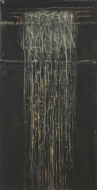 Eileen Power, ‘Somethings Gotta Give’, 2020, Mixed Media, Beeswax on torn and re-sewen canvas, Emerge Gallery NY