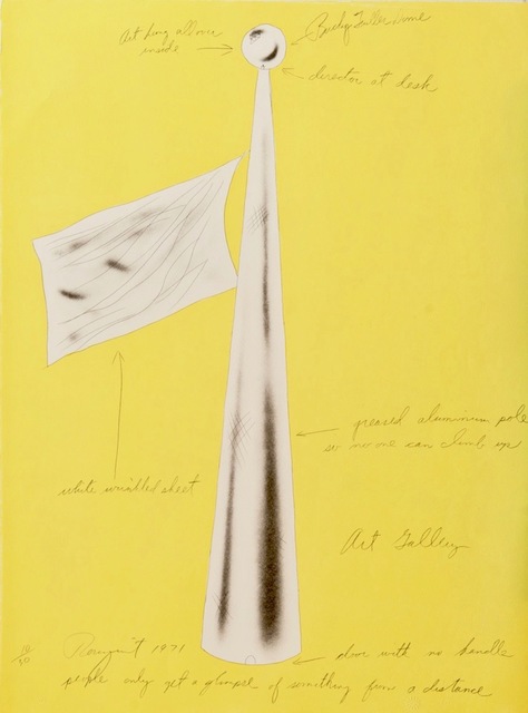 James Rosenquist, ‘Art Gallery (from the Estate of Nina Castelli and the Collection of Ileana Sonnabend)’, 1971, Alpha 137 Gallery