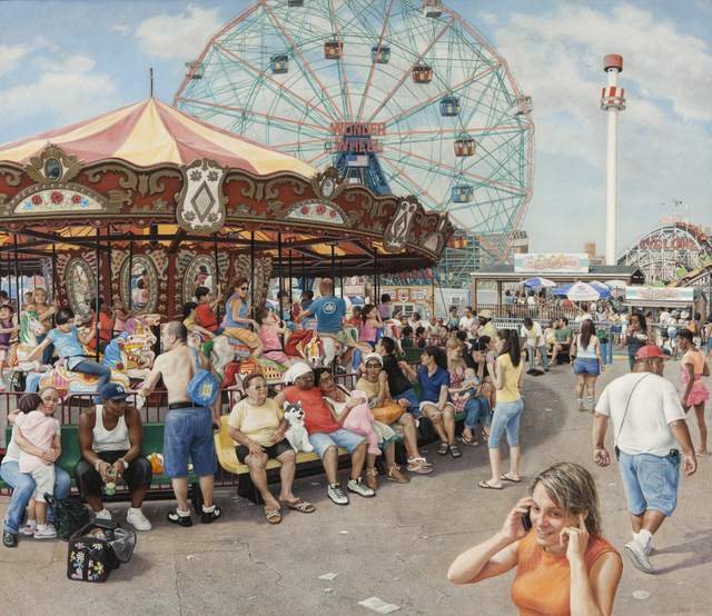 Doug Safranek, ‘The Brass Ring’, 2010, Painting, Egg tempera on Panel, ACA Galleries