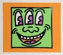 Keith Haring, ‘Icons-Face’, 1990, Vertu Fine Art