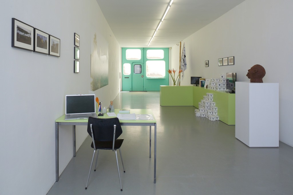 Renzo Martens and the Institute for Human Activities, 'A New Settlement', exhibition overview, Galerie Fons Welters 2015 Renzo Martens and the Institute for Human Activities, 'A New Settlement', exhibition overview, Galerie Fons Welters 2015