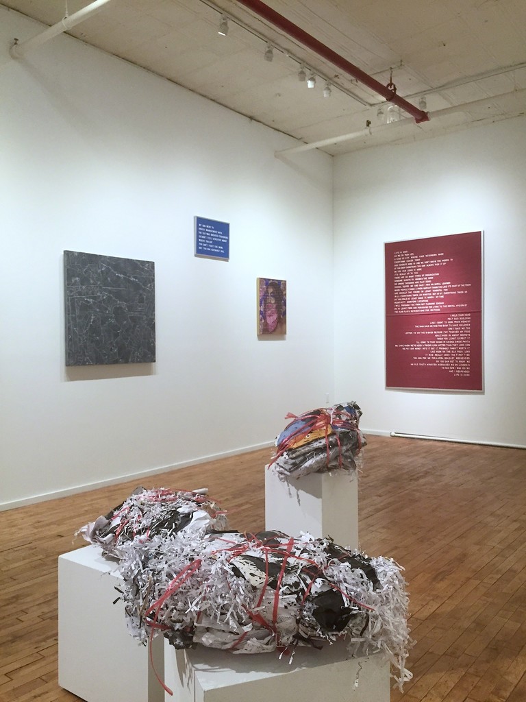 Front: Anastasia Ax, The World As Of Yesterday, Objects;
Left: Joseph Bochynski, 2005 March on Washington (Civic Lessons)
Center: Rachel Stern, Bearded Idol;
Right: Nicole Reber; Front: Anastasia Ax, The World As Of Yesterday, Objects;
Left: Joseph Bochynski, 2005 March on Washington (Civic Lessons)
Center: Rachel Stern, Bearded Idol;
Right: Nicole Reber;