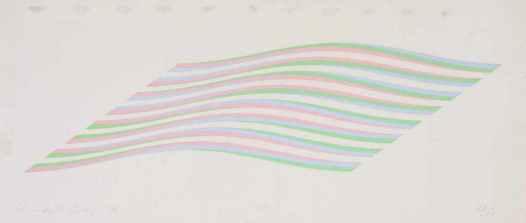 Bridget Riley - Untitled (Wave)
