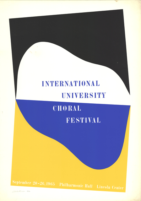 Charles Hinman, ‘International University Choral Festival’, 1965, ArtWise