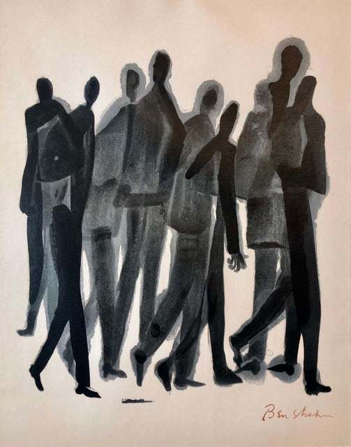 Ben Shahn | Many Men (1968) | Available for Sale | Artsy