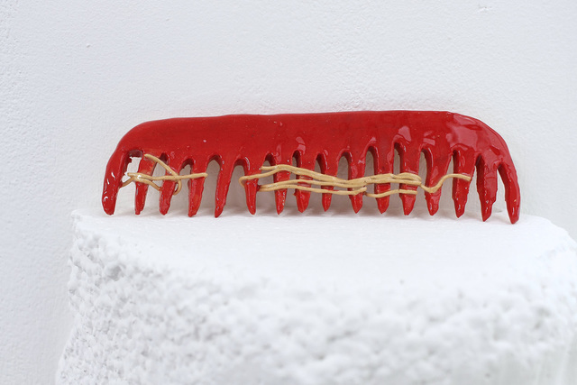Ellie MacGarry, ‘Red Comb ’, 2018, Daniel Benjamin Gallery