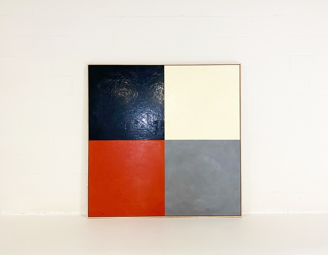 John O'Hara, ‘Square Dance, 3.’, 2020, Painting, Encaustic on Board., Forsyth