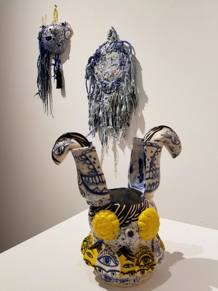 Jiha Moon Familiar Face 2018 Installation View at Patricia Sweetow Gallery Jiha Moon Familiar Face 2018 Installation View at Patricia Sweetow Gallery