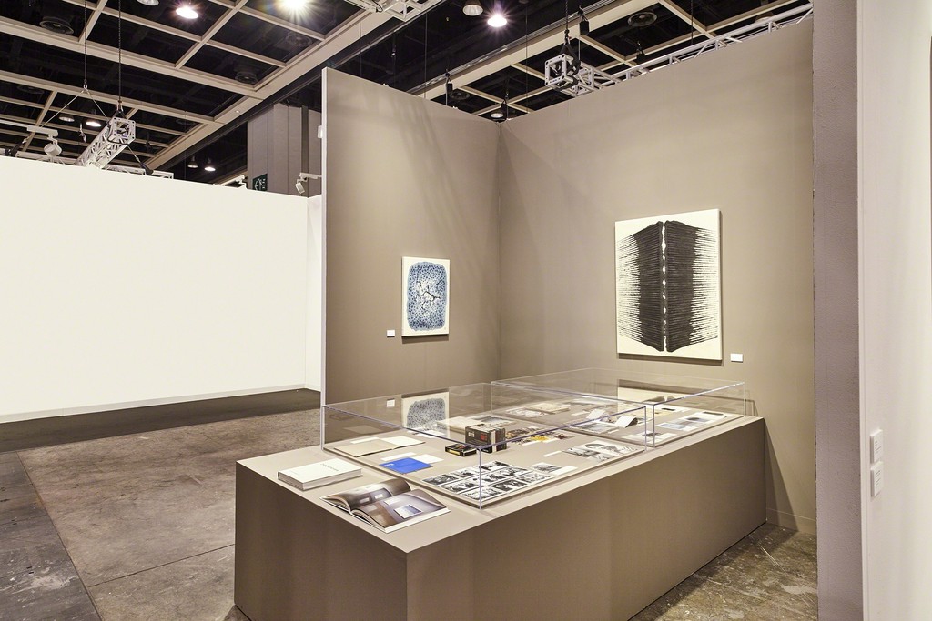 Kukje Gallery/Tina Kim Gallery Kabinett Booth 1C12 installation view. Art Basel | Hong Kong, 2017. Photo by Jason Bonello. Image provided by Kukje Gallery
Kukje Gallery/Tina Kim Gallery Kabinett Booth 1C12 installation view. Art Basel | Hong Kong, 2017. Photo by Jason Bonello. Image provided by Kukje Gallery