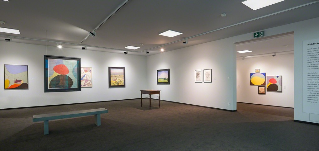 Exhibition view with artworks by Rudolf-Urech Seon (photo: Markus Beyeler) Exhibition view with artworks by Rudolf-Urech Seon (photo: Markus Beyeler)