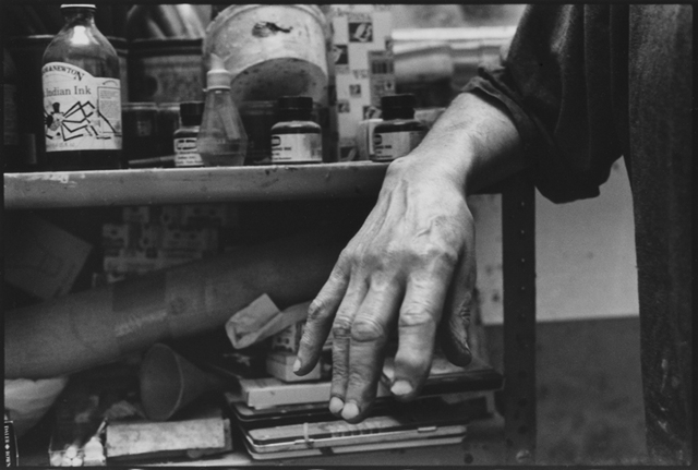 Nicola Bensley, ‘Hand of Frank Auerbach’, 2016, Candida Stevens Gallery