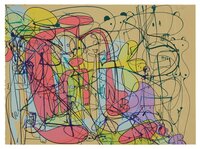 George Condo - Reclining Nude Forms (State II)