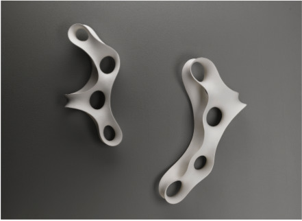 Eva Hild, ‘Untitled (pair of wall sculptures)’, 2007, Mouvements Modernes