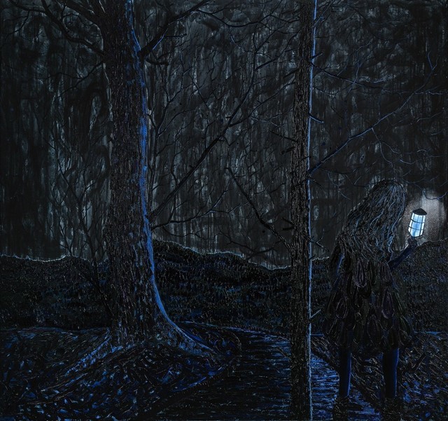 René Holm, ‘I wish I knew where it all ends’, 2018, Painting, Oil/canvas, Benoni