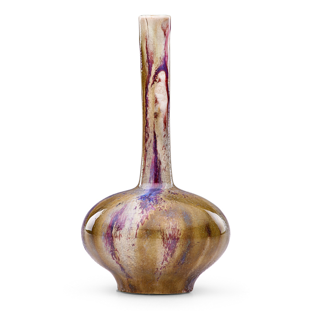 Ernest Chaplet, ‘Bottle-Shaped Oxblood Vase, France’, Late 19th C., Rago/Wright