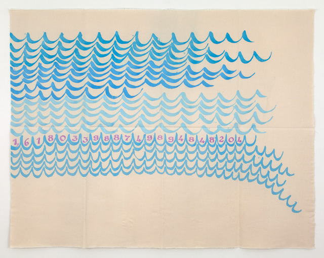 Giorgio Griffa, ‘Canone Aureo (204)’, 2012, Painting, Acrylic on canvas, Casey Kaplan