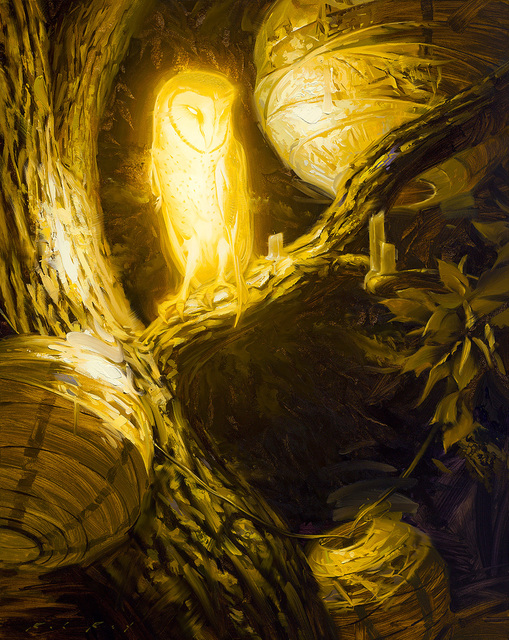 Rob Rey, ‘Bioluminescence IX’, 2019, Painting, Oil on panel, Abend Gallery