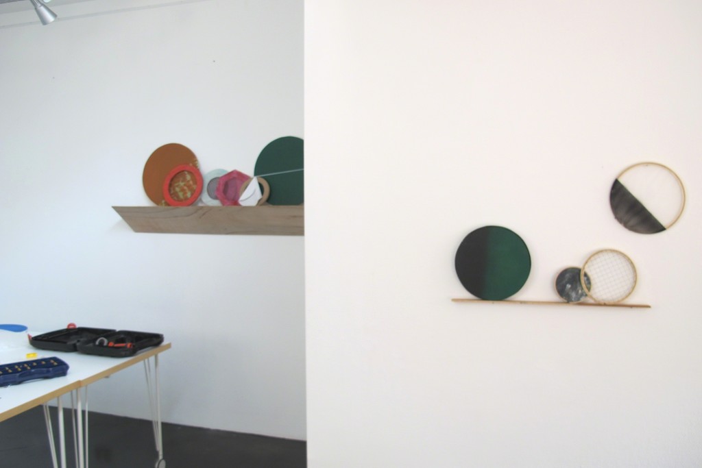 Various installations in solo exhibition 'Shape and Form'. Featuring the artwork 'Multiple, edition 5' (on the right). Various materials. Various installations in solo exhibition 'Shape and Form'. Featuring the artwork 'Multiple, edition 5' (on the right). Various materials.