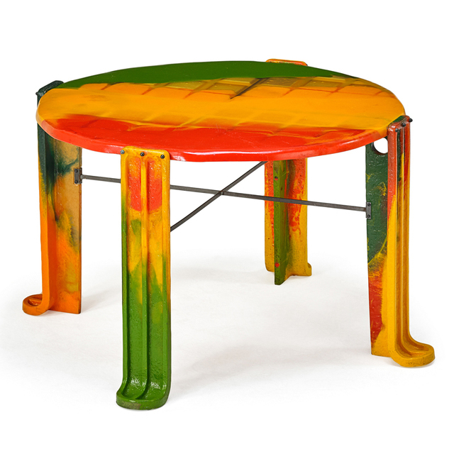 Gaetano Pesce, ‘Waffle Table From From The Chiat-Day Advertising Offices, Italy’, 2000s, Rago/Wright