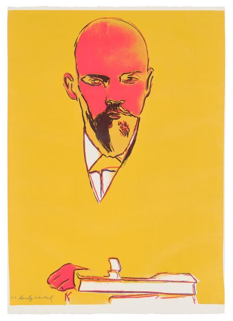 Andy Warhol - Lenin