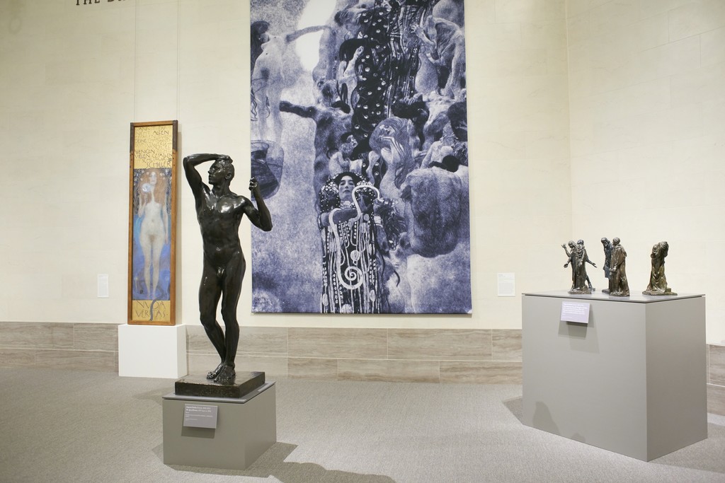 Installation of "KLIMT & RODIN: An Artistic Encounter" at the Legion of Honor, through January 28, 2018 Installation of "KLIMT & RODIN: An Artistic Encounter" at the Legion of Honor, through January 28, 2018