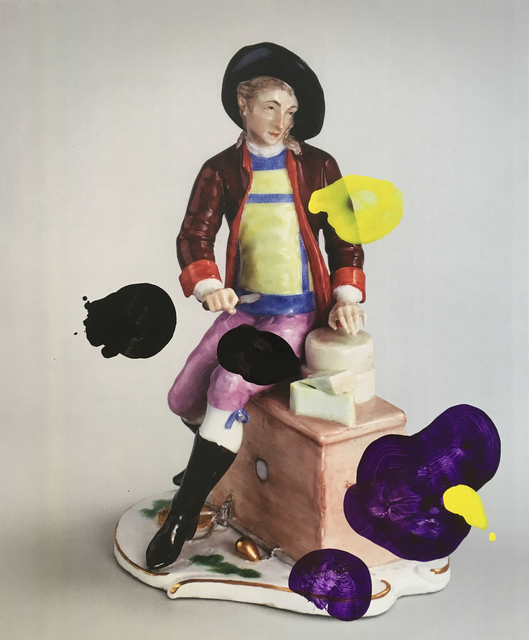 Markus Hanakam & Roswitha Schuller, ‘Der Käsehändler, Franz Anton Bustelli Nymphenburg, um 1760’, 2018, Galerie Krinzinger