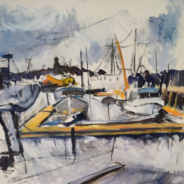 Brett Wallace, ‘Study for Gloucester Harbor II’, 2013, JCO's Art Haus