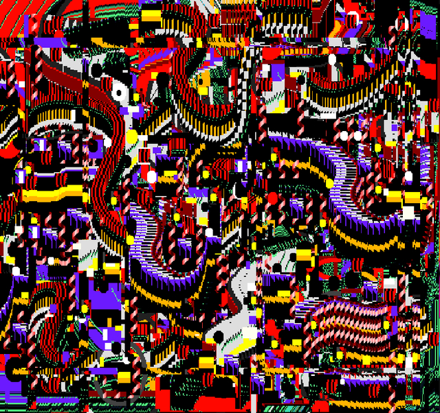 Lee Mullican, ‘Computer Work’, 1987, Equitable Vitrines