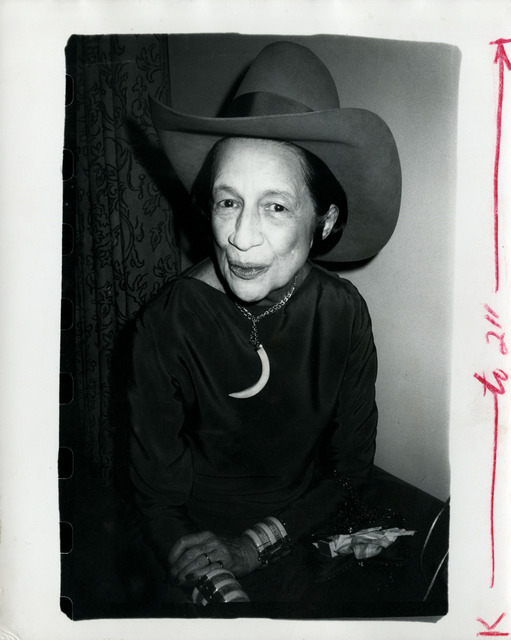 Andy Warhol, ‘Diana Vreeland’, ca. 1977, Photography, Silver gelatin print, Hedges Projects
