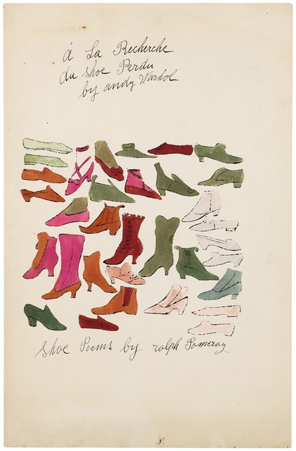 Andy Warhol, ‘A La Recherche du Shoe Perdu’, circa 1955, Christie's