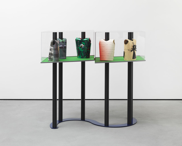 Suse Weber, ‘Vitrine’, 2013, Sculpture, Paper, felt, acryl glass, aluminiumanodized and powder coated, Galerie Barbara Weiss