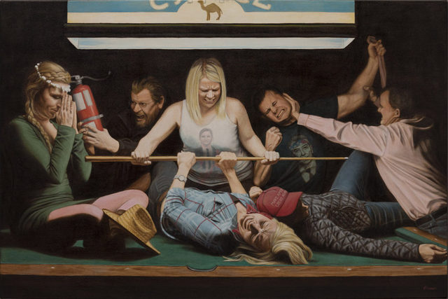 Jen Brown, ‘An Allegory of Facebook’, 2017, The Secret Gallery