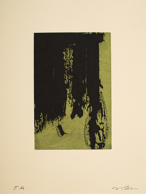 Michel Savage, ‘Vertical sombre vert’, 2016, Atelier-Galerie A.Piroir