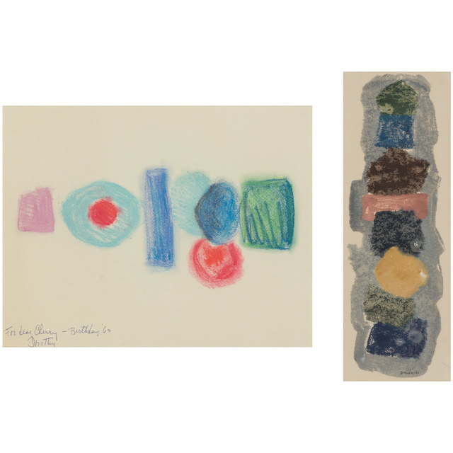 Dorothy Dehner, ‘(i) Untitled (ii) Untitled’, 1963, Drawing, Collage or other Work on Paper, Doyle