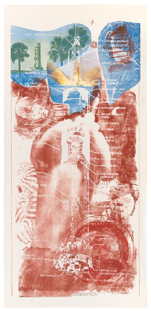 Robert Rauschenberg, ‘Sky Garden (Stoned Moon)’, 1969, San Francisco Museum of Modern Art (SFMOMA)