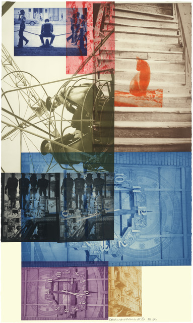 Robert Rauschenberg, ‘Soviet/American Array III’, 1990, Universal Limited Art Editions