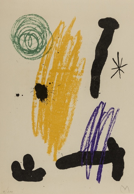 Joan Miró, ‘Obra Inèdita Recent plate VIII (M.356)’, 1964, Forum Auctions