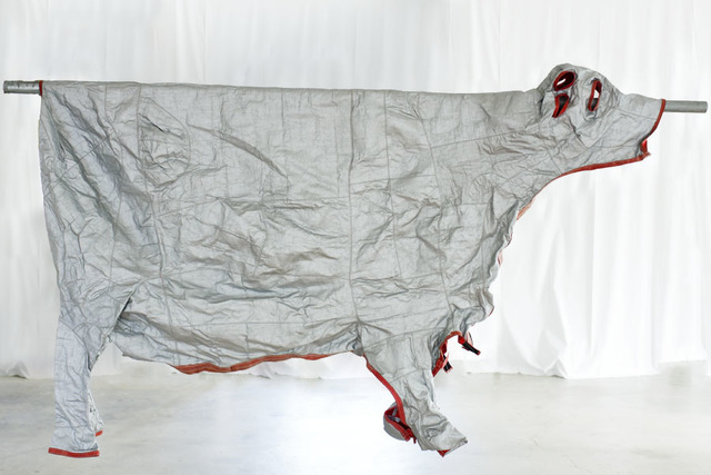Ulf Rollof, ‘Skyddsdräkt för ko’, 1989, Sculpture, Mixed media, Galleri Andersson/Sandstrom