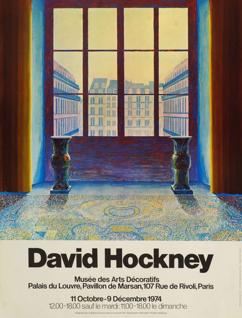 David Hockney, ‘Musee des Arts Decoratifs’, 1974, Roseberys