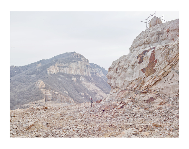 Zhang Kechun, ‘Building Buddhas in the Mountains 山中造佛图’, 2017, Three Shadows +3 Gallery