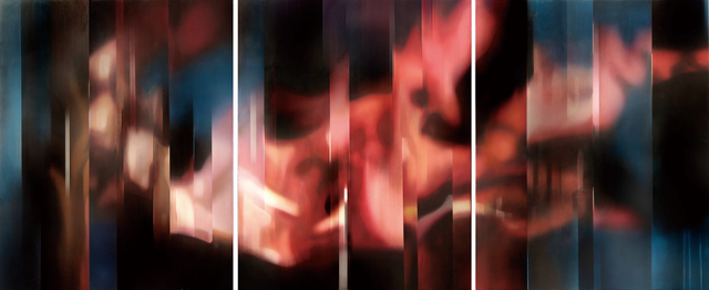 Leo WANG, ‘Composition en Rouge’, 2014, Painting, Oil on canvas, Liang Gallery
