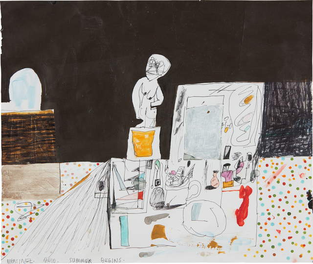 Eddie Martinez, ‘Summer Begins’, 2010, Phillips