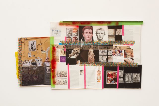 Isa Genzken, ‘Untitled’, 2016, Collage with printed paper, tape and lacquer, Hauser & Wirth