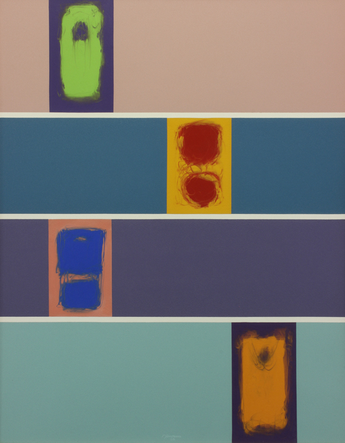 Raymond Jonson, ‘Polymer No. 43’, 1964, Painting, Acrylic on Masonite, Addison Rowe Gallery