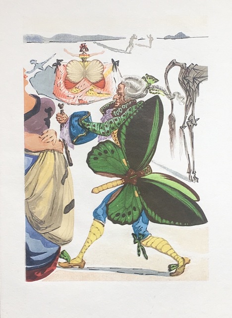 Salvador Dalí, ‘A Village Mayor’, 1959, Drawing, Collage or other Work on Paper, Wood Engraving, Dali Paris