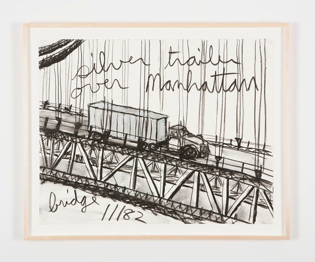 Kate Ericson and Mel Ziegler, ‘Untitled (Silver trailer over Manhattan bridge)’, 1982, Perrotin