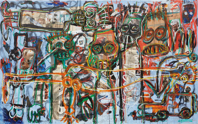 Aboudia, ‘Enfants dans la Rue 2’, 2013, Phillips