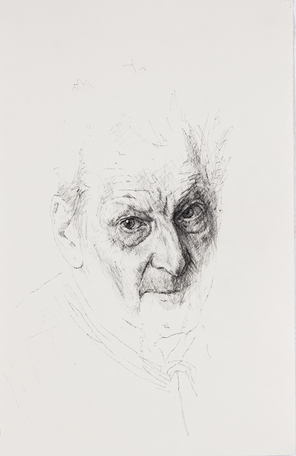 Ville Löppönen, ‘Uncle Lucian IV’, 2018, Drawing, Collage or other Work on Paper, Ink on paper, Helsinki Contemporary