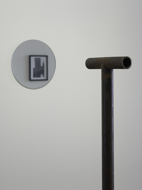 Nancy Holt, ‘Locator with Mirror’, 1972, Installation, Steel pipe, mirror, Parafin