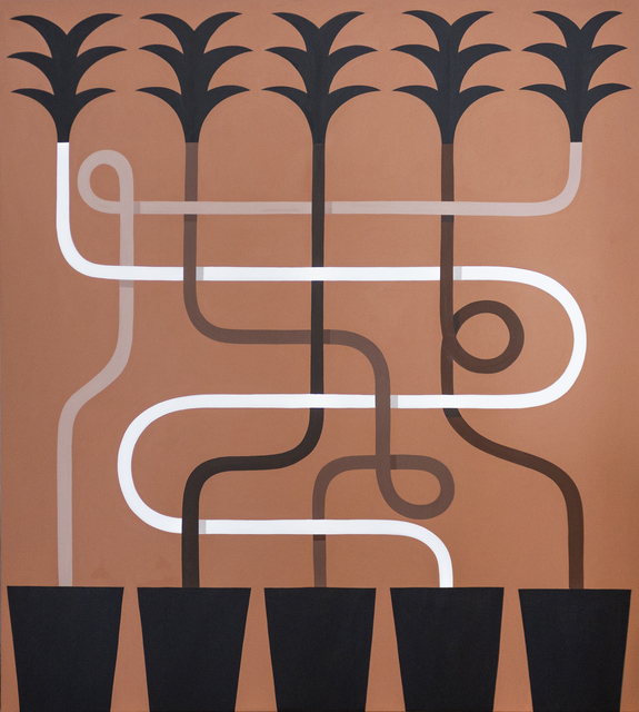 Agostino Iacurci, ‘Sunflowers n°1’, 2019, BC Gallery